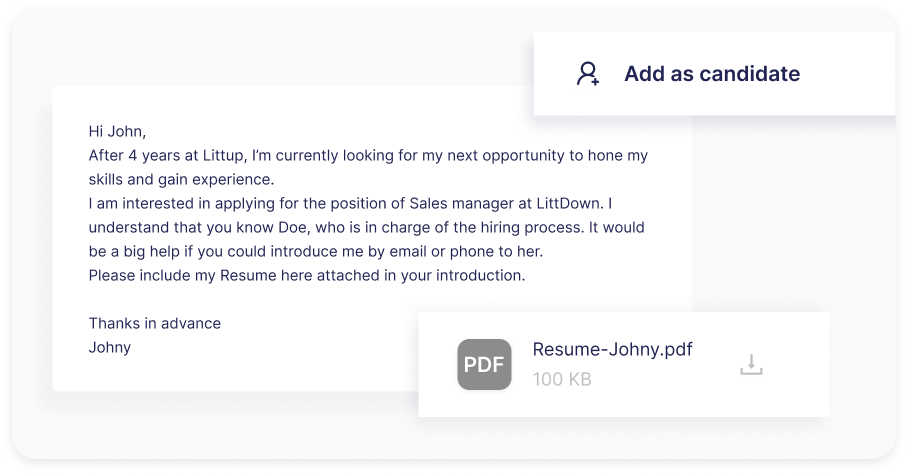 Hiringmaster functionalities